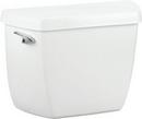 1 gpf Toilet Tank in White with Left-Hand Trip Lever