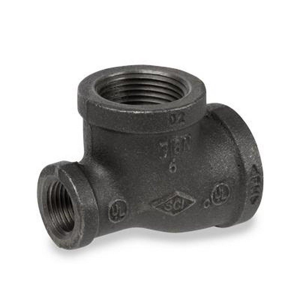 NPT Global Black Ductile Iron Tee 