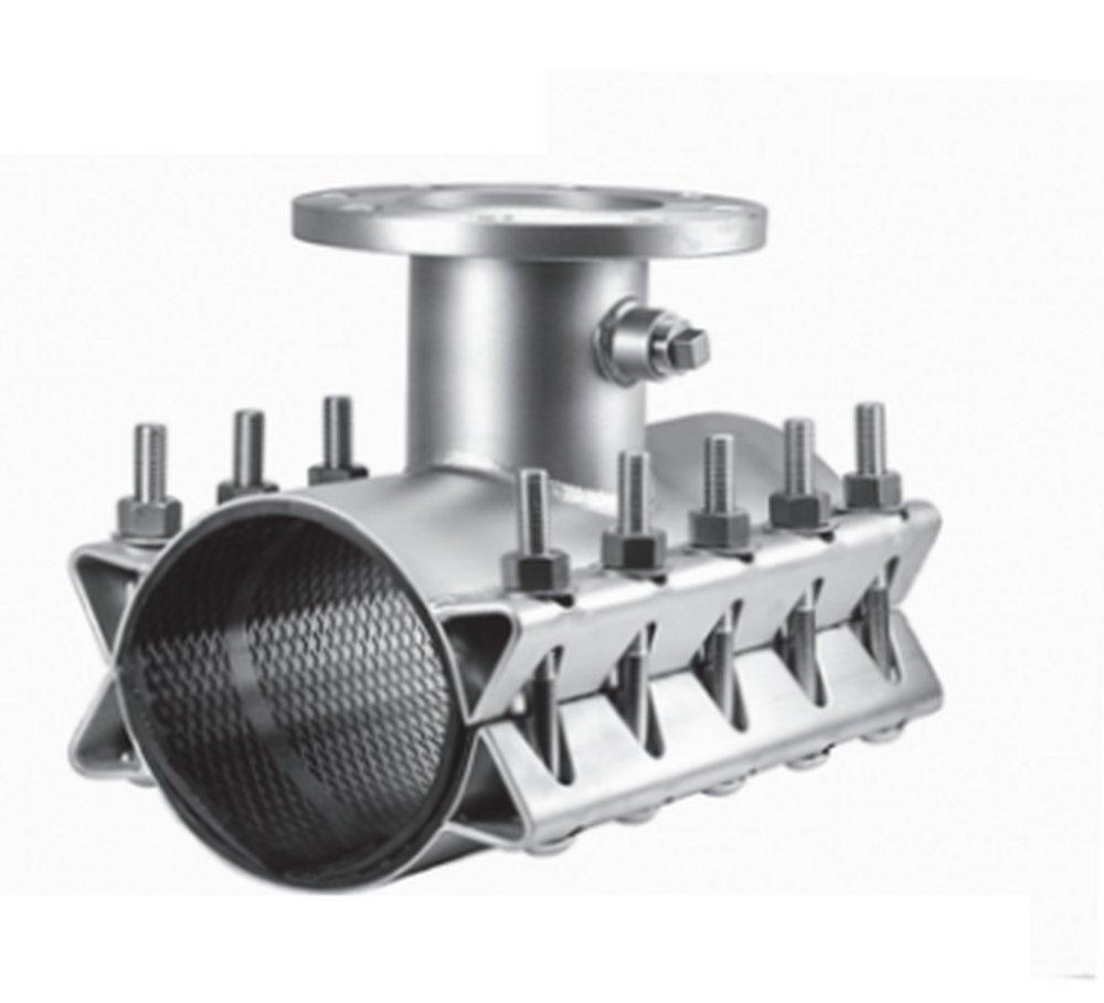 JCM Industries Flanged Stainless Steel Tapping Sleeve 