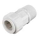 John Guest White 316 MPT x JIC FPT Swivel Nut Stainless Steel Adapter 