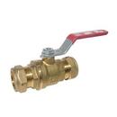 1 in. Brass Full Port Compression 600# Ball Valve