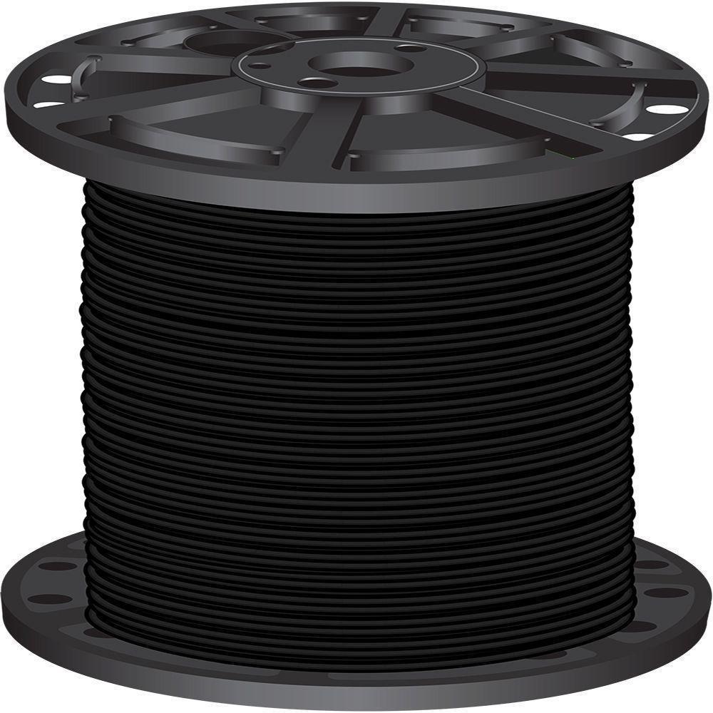 Pro-Pak Industries Black 12 ga 30 mil Solid Tracer Wire 