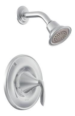 One Handle Single Function Shower Faucet in Chrome (Trim Only)
