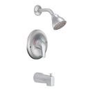 One Handle Single Function Bathtub & Shower Faucet in Brushed Chrome (Trim Only)
