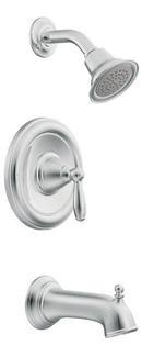 Moen Chrome Single Handle Single Function Bathtub & Shower Faucet (Trim Only) 