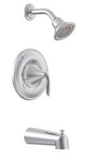 Moen Chrome Single Handle Single Function Bathtub & Shower Faucet (Trim Only) 