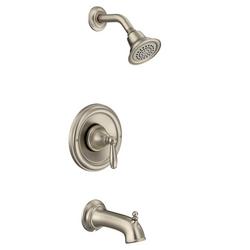 One Handle Single Function Bathtub & Shower Faucet in Brushed Nickel (Trim Only)