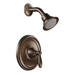 One Handle Single Function Shower Faucet in Oil Rubbed Bronze (Trim Only)