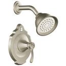 1.75 gpm Shower Trim Kit with Single Lever Handle and 1-Function Eco-Performance Showerhead in Brushed Nickel