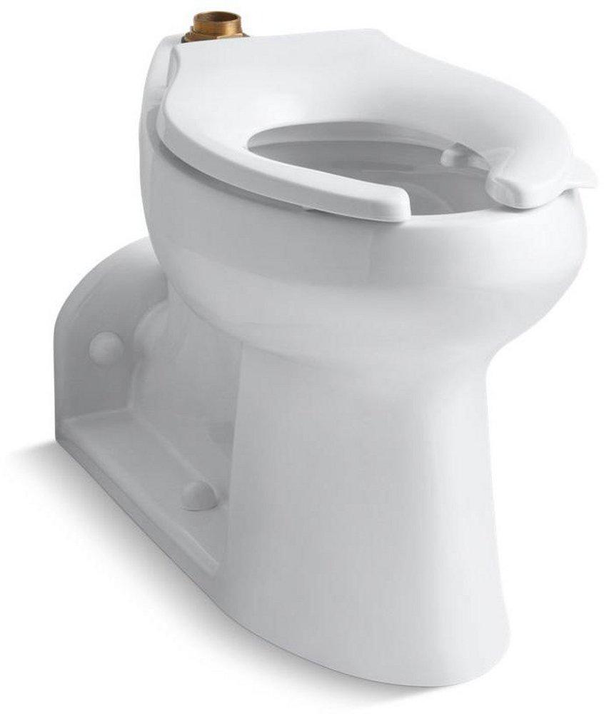 KOHLER White Elongated Toilet Bowl 