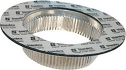 20 x 23 in. Galvanized Steel Starting Collar in Round Duct