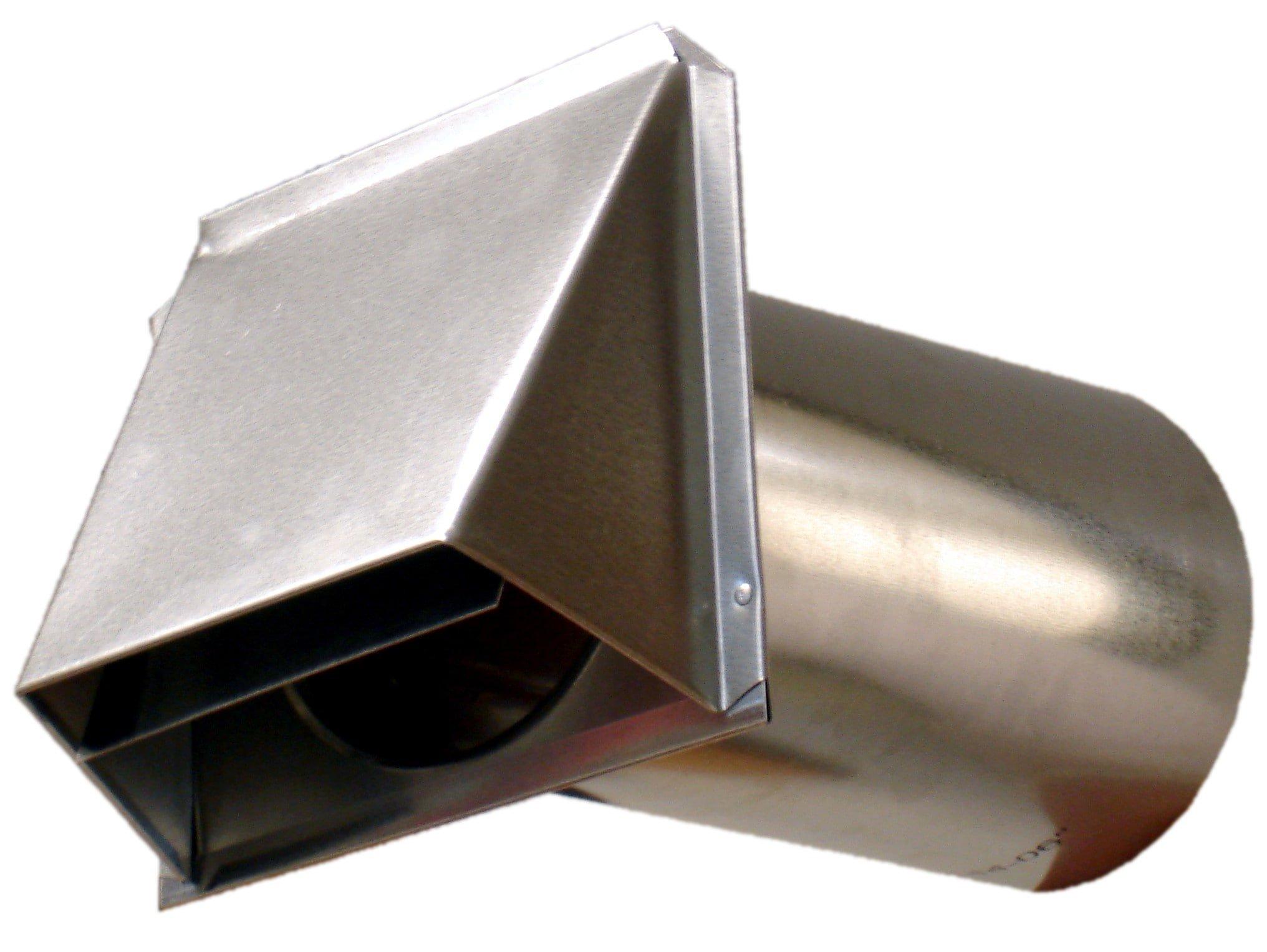 Silver 4 in. Steel Dryer Vent 