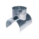 10 in. Galvanized Steel Saddle in Round Duct