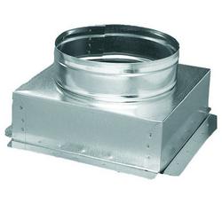 8 x 8 x 8 in. Duct Square-To-Round