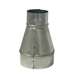 6 x 6 x 6 in. 26 ga Duct Tee