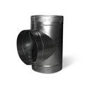 4 x 4 in. Duct Tee with Crimp 