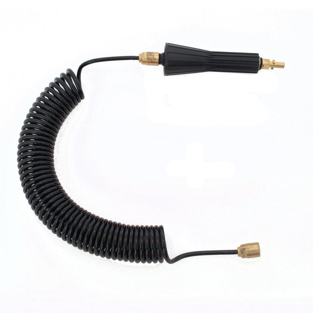 General Pipe Cleaners Black Spiral Hose with Grip 