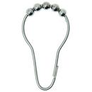 Stainless Steel Box Shower Curtain Hooks with Roller