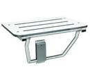 Folding Shower Seat in White