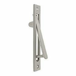 6-1/16 x 1-1/8 in. Brass Edge Heavy Duty Pull in Brushed Nickel