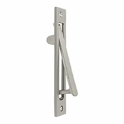 Deltana Enterprises Brushed Nickel 6-1/16 x 1-1/8 in. Brass Edge Heavy Duty Pull 