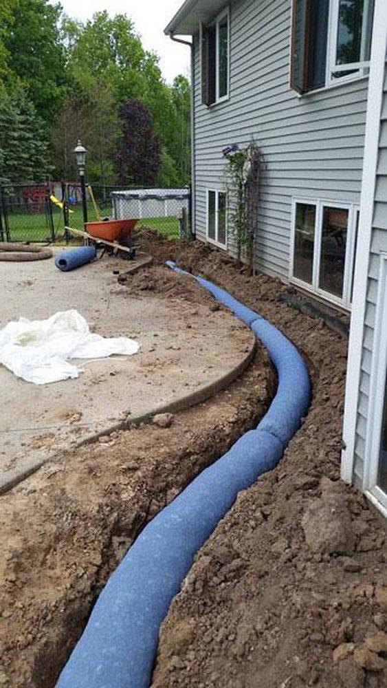 Infiltrator Systems 10 in. Polystyrene Drainage Pipe 