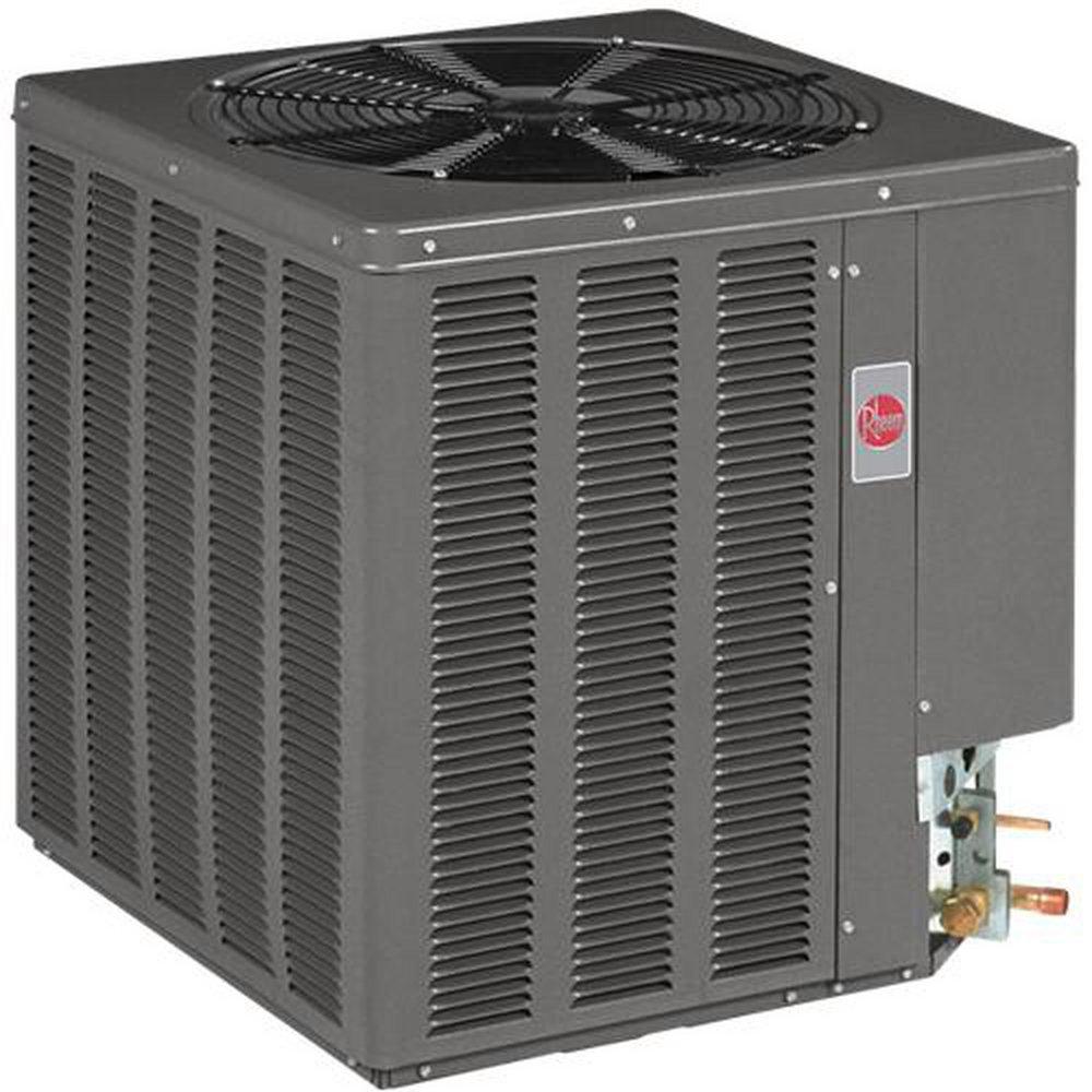 Rheem 14.5 SEER R-410A Single Stage Air Conditioner Condenser 