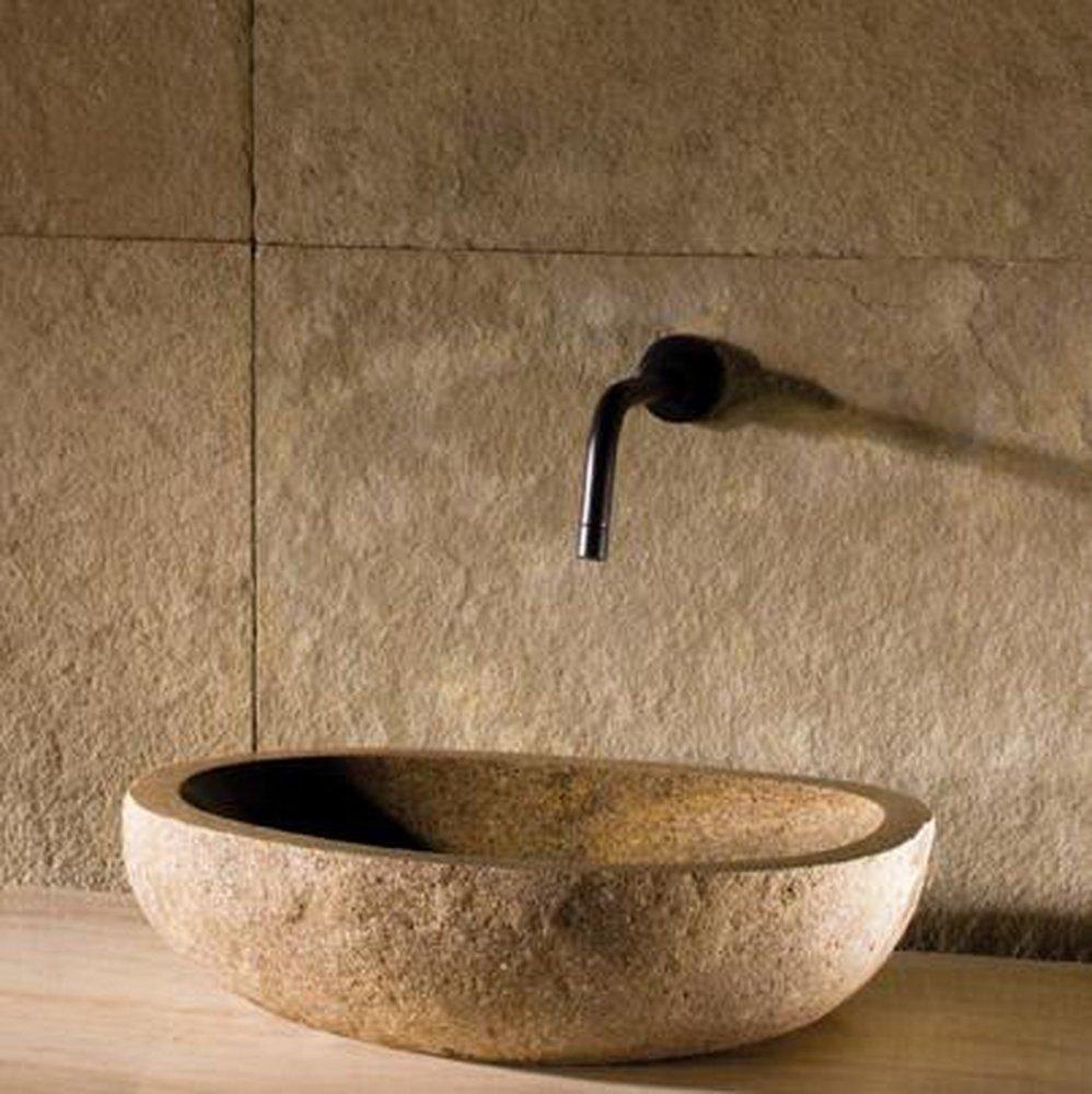 Stone Forest Natural Boulder Drop-in Vessel 