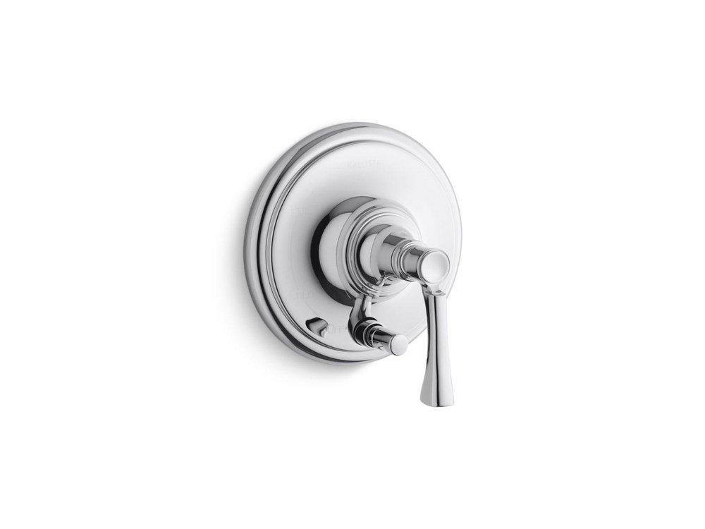 Kallista Brushed Nickel Single Handle Bathtub & Shower Faucet Trim Only 