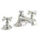 Kallista Nickel Silver Two Handle Widespread Bathroom Sink Faucet 