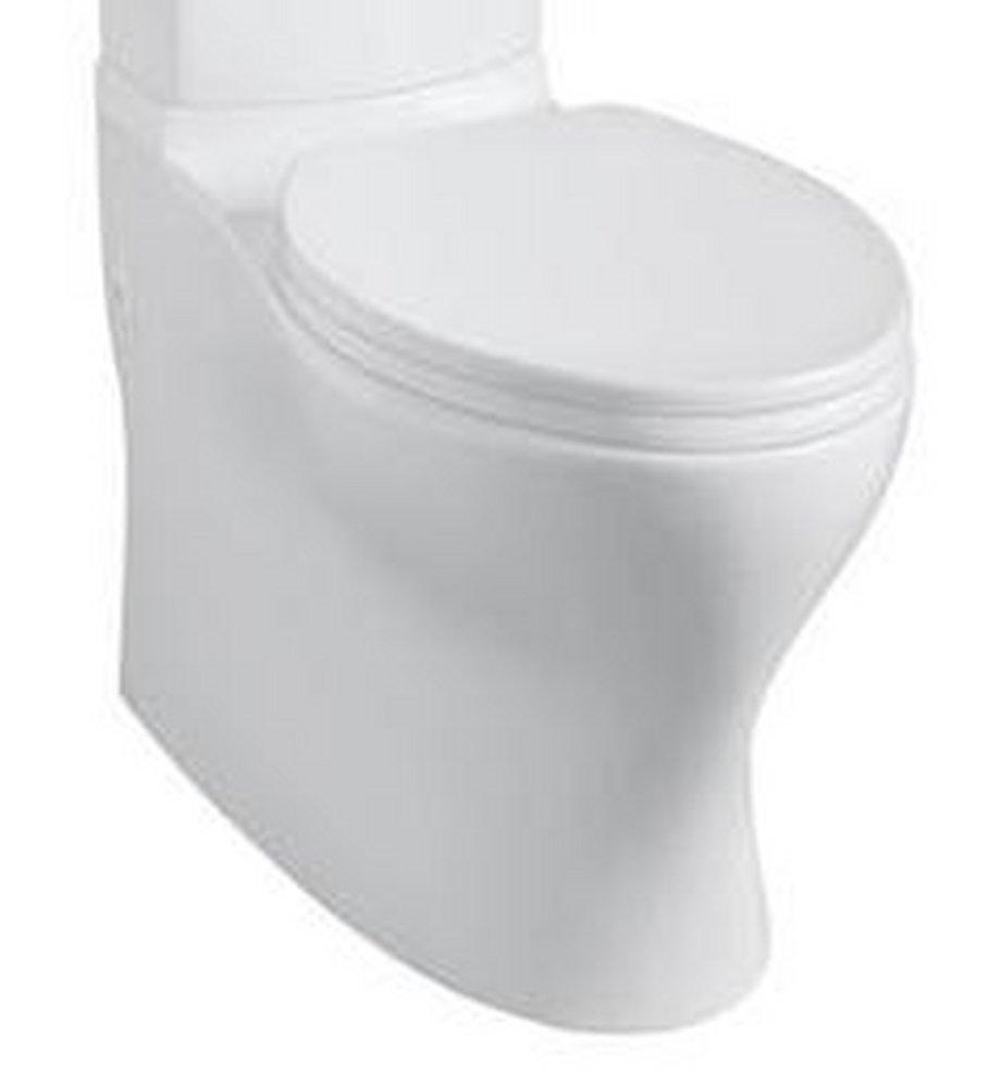 Kallista Stucco White 1.6 gpf Elongated Toilet Bowl 