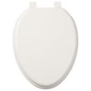 Signature Hardware Biscuit Elongated Slow-Close Toilet Seat with Cover 