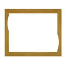72 x 60 in. Wood Frame with No Control Cut-Out in Teak