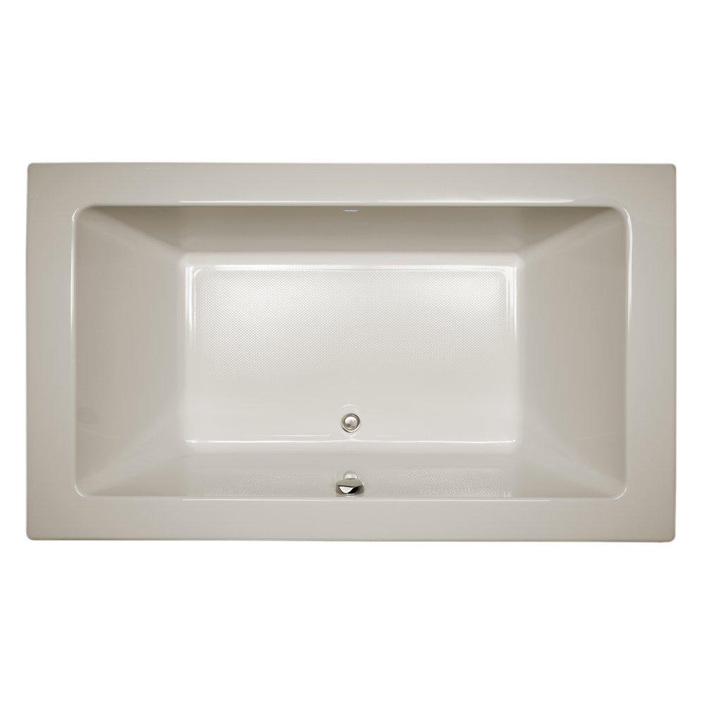 JACUZZI&reg; Oyster 72 x 42 in. Drop-In Bathtub with Center Drain 