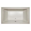 JACUZZI&reg; Oyster 72 x 42 in. Drop-In Bathtub with Center Drain 