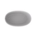JACUZZI&reg; Oyster 72 x 42 in. Drop-In Bathtub with Center Drain 