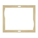 72 x 60 in. Wood Frame with Dual Zone Control Cut-Out in Unfinished