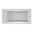 70-7/10 x 35-2/5 in. Whirlpool Drop-In Bathtub with End Drain in White