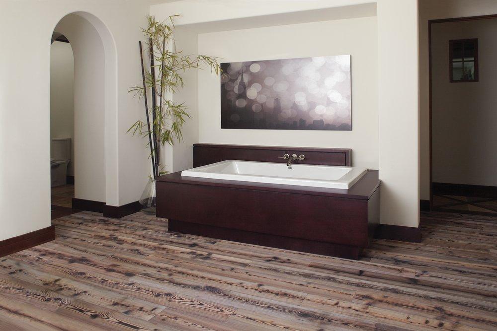 JACUZZI&reg; Black 72 x 42 in. Whirlpool Drop-In Bathtub with Center Drain 