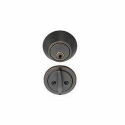 Standard Single Cylinder Deadbolt in Dark Bronze