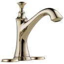Two Handle Centerset Bathroom Sink Faucet in Polished Nickel Handles Sold Separately