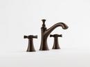 Brizo Venetian Bronze Two Handle Widespread Bathroom Sink Faucet Handles Sold Separately 