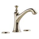 Brizo Polished Nickel Two Handle Widespread Bathroom Sink Faucet Handles Sold Separately 