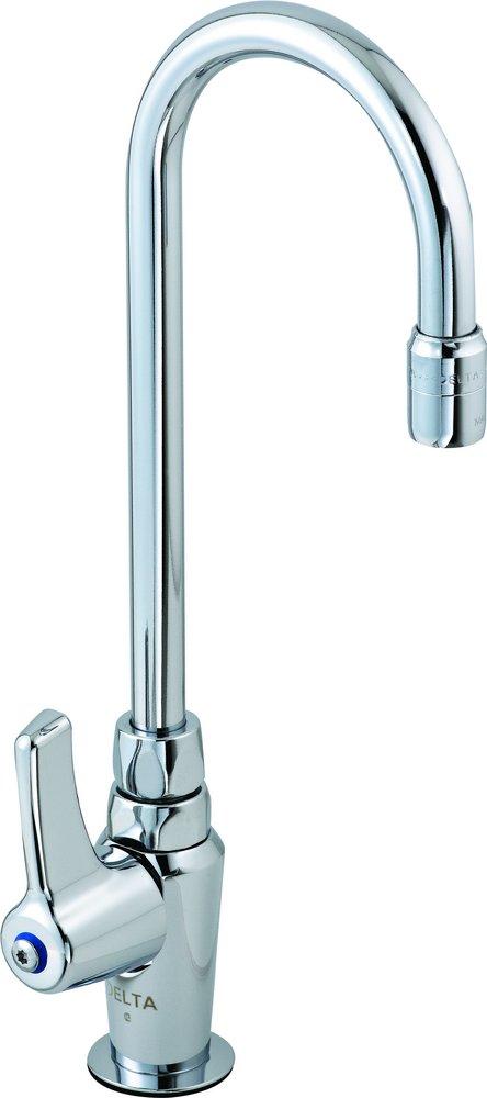 Delta Faucet Polished Chrome Single Handle Lever Bar Faucet 