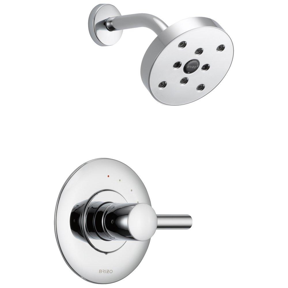 Brizo Chrome Pressure Balance Shower with Single Lever Handle (Trim Only) 