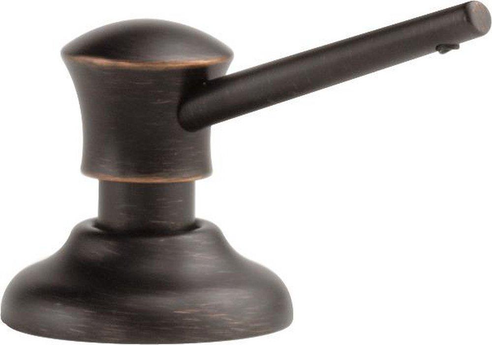 Delta Faucet Venetian Bronze 13 oz. Deck Mount Plastic Soap and Lotion Dispenser 
