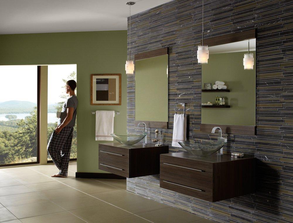 Delta Faucet Chrome Single Handle Vessel Filler Bathroom Sink Faucet 