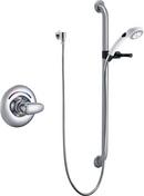 Shower Valve Trim with Single Lever Handle in Polished Chrome