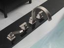 Delta Faucet Stainless Two Handle Roman Tub Faucet Trim Only 