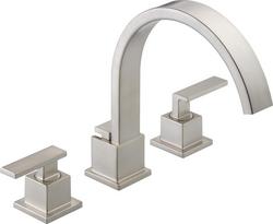 Two Handle Roman Tub Faucet in Brilliance&reg; Stainless (Trim Only)